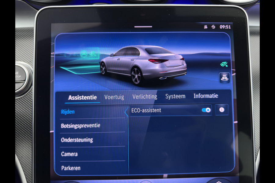 Mercedes-Benz C-Klasse 300 e Luxury Line (Plug-in) (3-Fase-11kW) (INCL-BTW)  Aut. *FULL-LED | AMBIENT-LIGHT | WIDESCREEN-COCKPIT | COMFORTSEATS | ADAPTIVE-CRUISE | CAMERA | NAVI-FULLMAP | SHIFTPADDLES | DAB | 17''ALU*