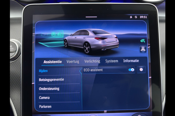 Mercedes-Benz C-Klasse 300 e Luxury Line (Plug-in) (3-Fase-11kW) (INCL-BTW)  Aut. *FULL-LED | AMBIENT-LIGHT | WIDESCREEN-COCKPIT | COMFORTSEATS | ADAPTIVE-CRUISE | CAMERA | NAVI-FULLMAP | SHIFTPADDLES | DAB | 17''ALU*