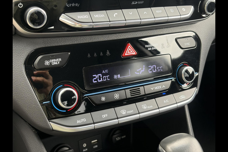 Hyundai IONIQ 1.6 GDi Comfort ✓Carplay✓Camera✓Navi✓Keyless✓Trekhaak✓141pk✓Rijstrooksensor✓Clima✓Cruise Pdc V+A✓N.A.P✓Apk tot 03-2027