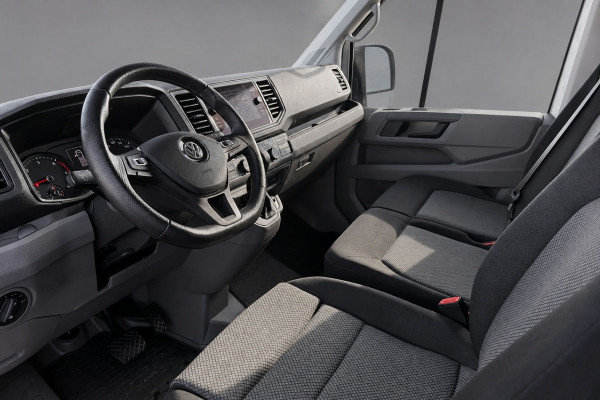 Volkswagen Crafter 35 2.0 TDI L3H2 PB Edition Adaptieve Cruise, Camera, Carplay, LED, Stoelverwarming, 177pk, Automaat, Multimedia,  Voorruit verwarming, Uniek!