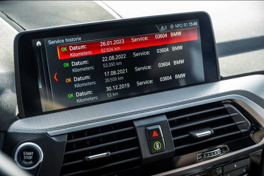BMW X3 Drive20i High Executive Edition I Pano I carplay I Leder I Shadowline I