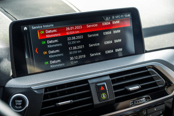 BMW X3 Drive20i High Executive Edition I Pano I carplay I Leder I Shadowline I