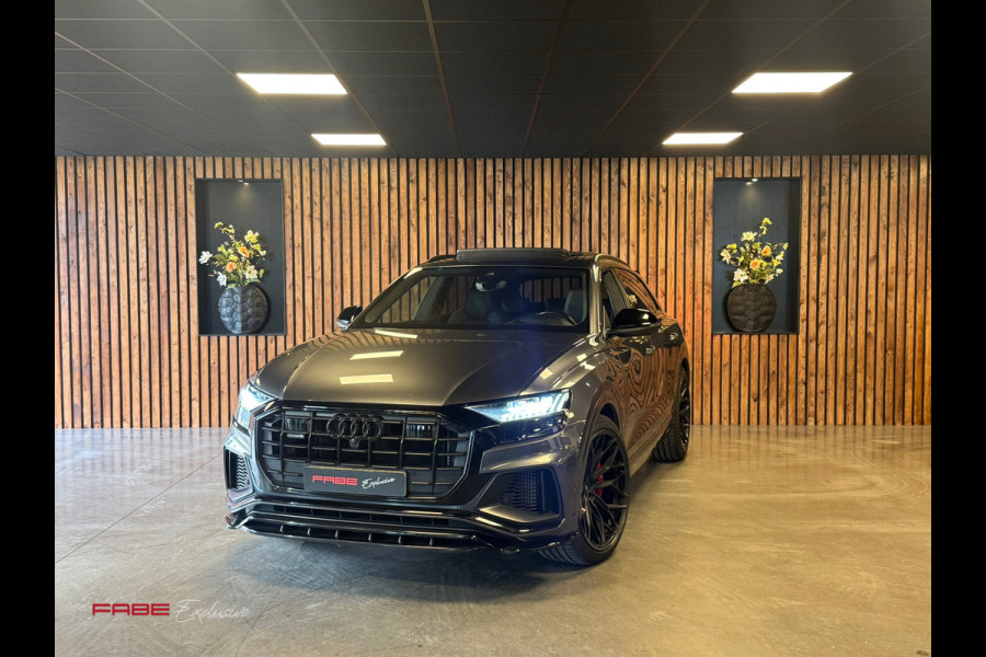 Audi Q8 55 TFSI e quattro Pro Line S / Massage / Softclose / B&O / Pano / Stoelventilatie / Stuurverwarming / Trekhaak / Gordijn