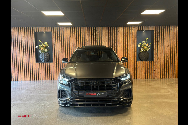 Audi Q8 55 TFSI e quattro Pro Line S / Massage / Softclose / B&O / Pano / Stoelventilatie / Stuurverwarming / Trekhaak / Gordijn