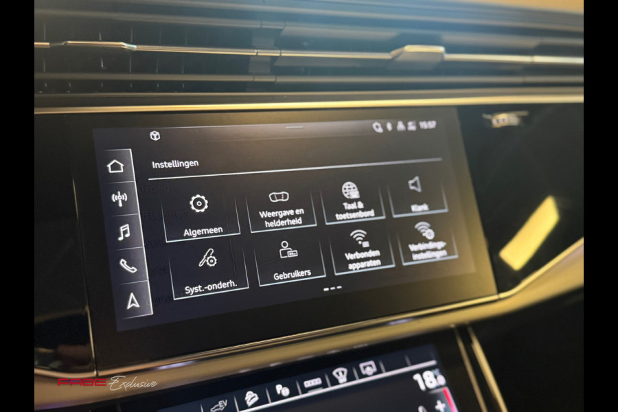 Audi Q8 55 TFSI e quattro Pro Line S / Massage / Softclose / B&O / Pano / Stoelventilatie / Stuurverwarming / Trekhaak / Gordijn