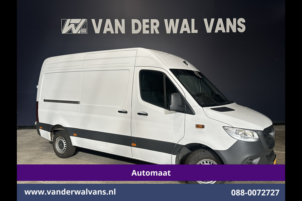 Mercedes-Benz Sprinter 317 CDI 170pk 9G-Tronic Automaat L2H2 Euro6 Airco | Camera | Navigatie | Cruisecontrol Chauffeursstoel, Stoelverwarming, 270 Graden Achterdeuren,  Bijrijdersbank