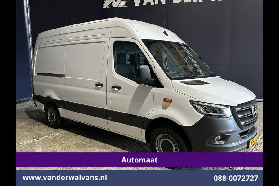 Mercedes-Benz Sprinter 317 CDI 170pk 9G-Tronic Automaat L2H2 Euro6 Airco | Camera | Navigatie | LED | Chauffeursstoel Cruisecontrol, Stoelverwarming, Parkeersensoren, Bijrijdersbank