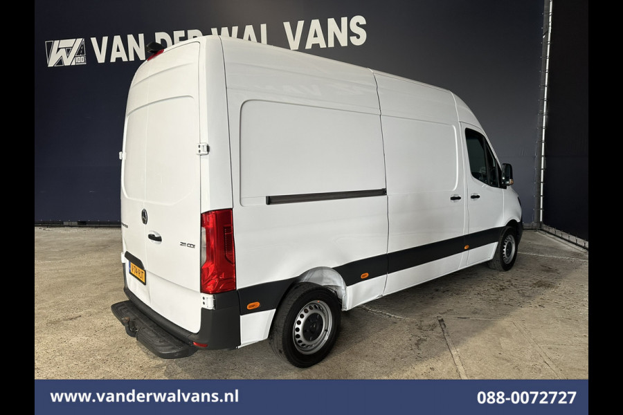 Mercedes-Benz Sprinter 211 CDI 115pk L2H2 Euro6 Airco | Camera | Trekhaak | Bijrijdersbank Bluetooth Telefoonvoorbereiding