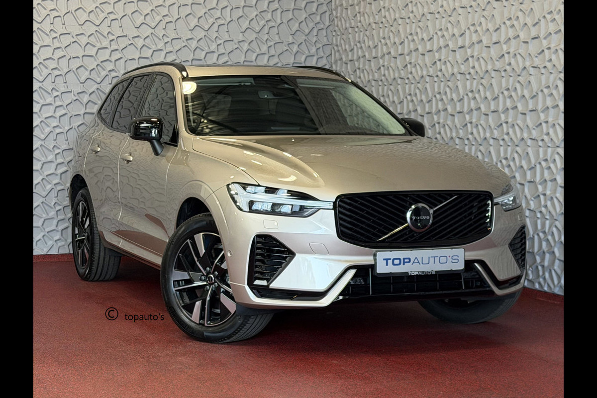 Volvo XC60 2.0 T8 455PK AWD PLUS DARK NIEUWE AUTO HARMAN KARDON 360.CAM STOEL/STUUR VERW LEER BRIGHT DUSK