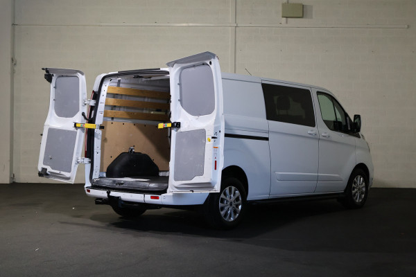Ford Transit Custom 2.0 TDCI L2H1 Limited DC Automaat Airco Trekhaak