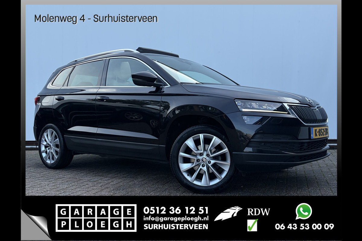 Škoda Karoq 1.5 TSI ACT Style Business Trekhaak Pano Leer Adap.Cruise Memory Camera VOL!