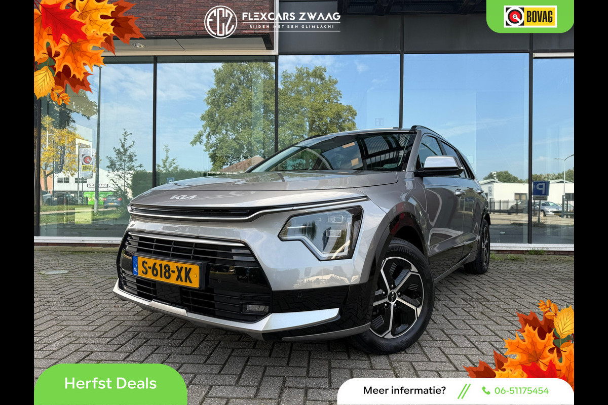 Kia Niro 1.6 GDi Hybrid DynamicPlusLine - Automaat - Opendak - Leder - Org.NL