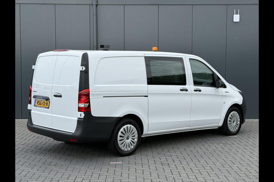 Mercedes-Benz Vito 66 kWh / FULL ELECTRIC / SOH 93% / L2H1 / AUTOMAAT / BOTT INRICHTING / 1e EIG. / CAMERA / 3-ZITS / CRUISE