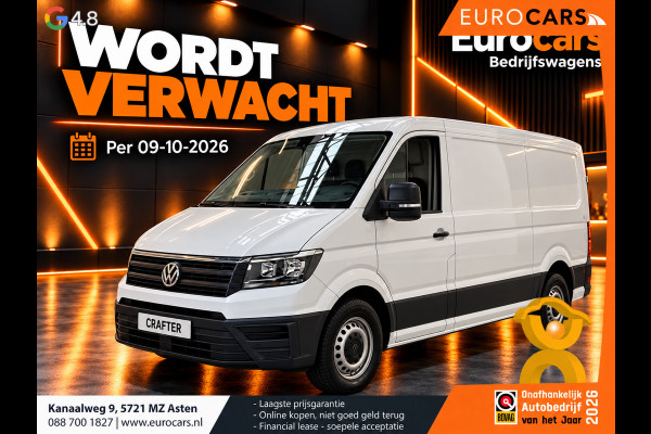 Volkswagen Crafter 30 2.0 TDI L3H2 Camera Parkeersensore Trekhaak Carplay Cruise Control