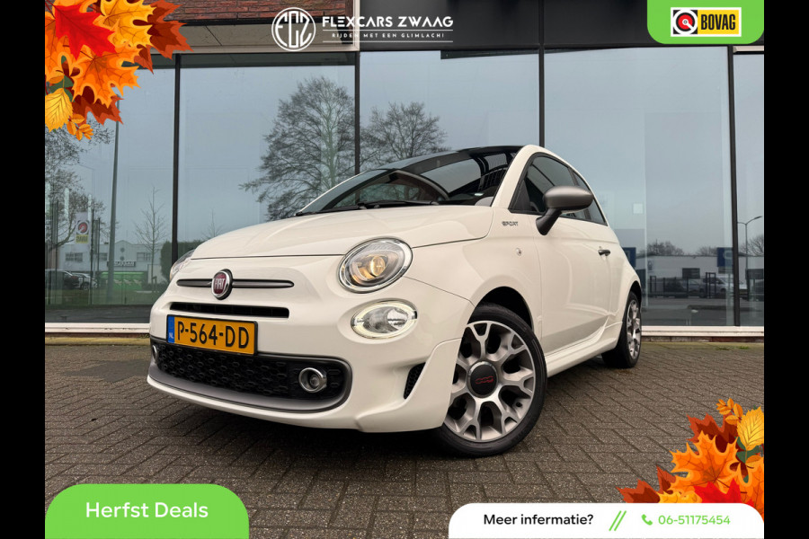 Fiat 500 1.0 Hybrid Sport - Navi Apple/Android - Panoramadak - Climate - Org.NL