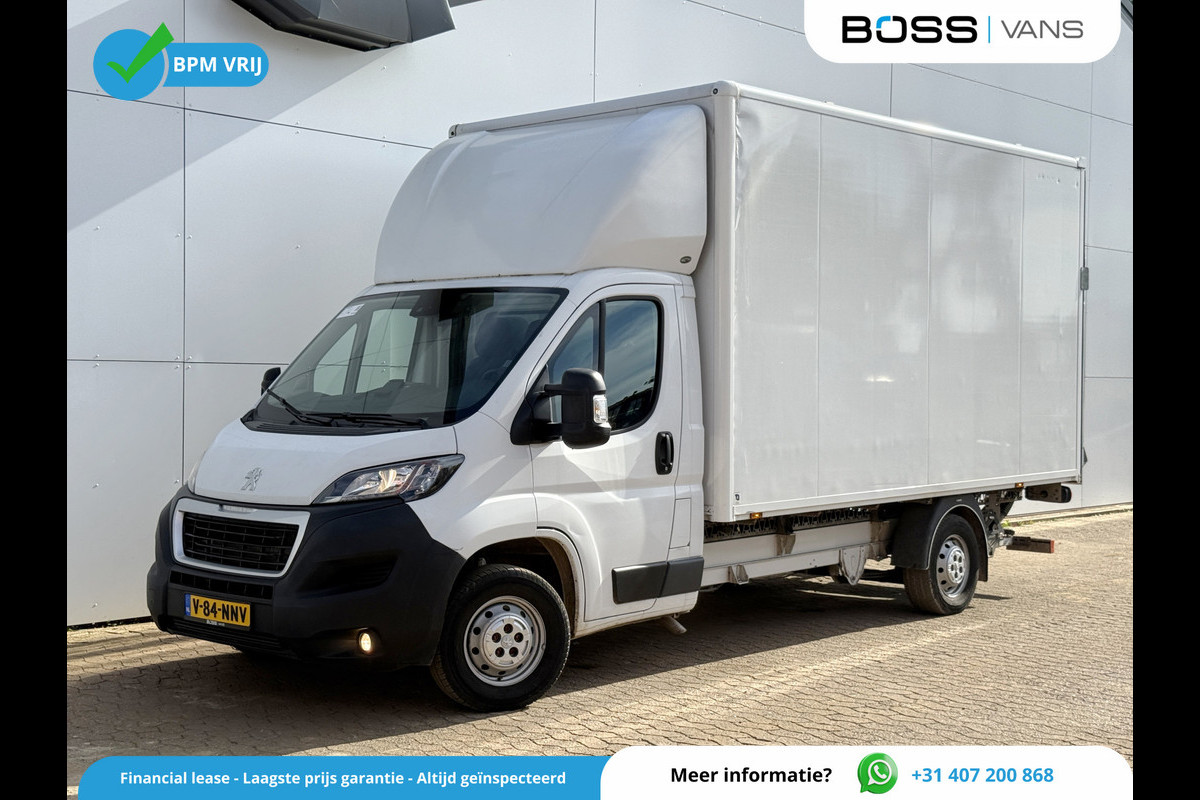 Peugeot Boxer 2.2 HDI 165PK Laadklep Bakwagen Cruise Control Climate Control Camera Carplay Standkachel LED Koffer Meubelbak