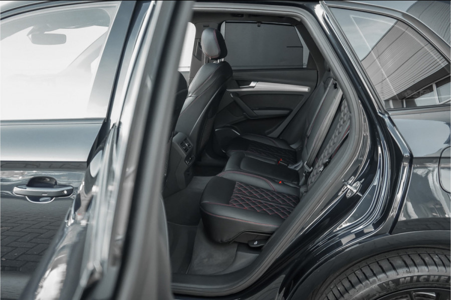 Audi Q5 55 TFSI e Quattro Competition S Pano Leder Luchtv ACC Zwart Optiek Massage Trekhaak