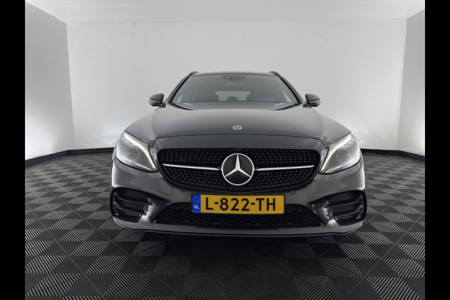 Mercedes-Benz C-Klasse Estate 300 e Business Solution AMG Limited (Plug-in) (INCL-BTW) Aut. *LEATHER-ALCANTARA | MULTIBEAM-LED | NAVI-FULLMAP | TOPVIEW | DAB | CARPLAY | DIGI-COCKPIT | SPORTSEATS | TOWBAR | 18"ALU*