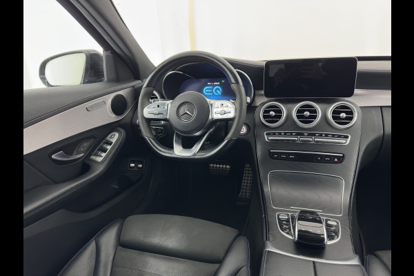 Mercedes-Benz C-Klasse Estate 300 e Business Solution AMG Limited (Plug-in) (INCL-BTW) Aut. *LEATHER-ALCANTARA | MULTIBEAM-LED | NAVI-FULLMAP | TOPVIEW | DAB | CARPLAY | DIGI-COCKPIT | SPORTSEATS | TOWBAR | 18"ALU*