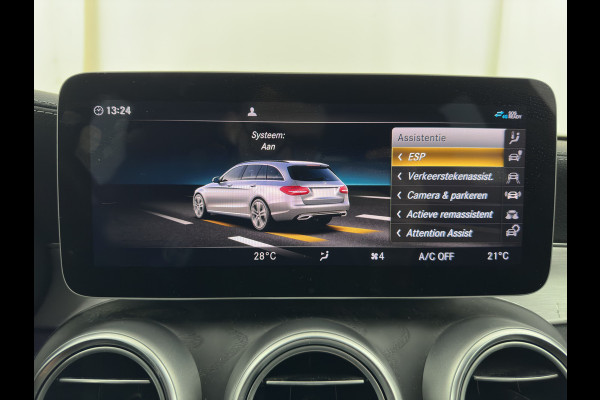 Mercedes-Benz C-Klasse Estate 300 e Business Solution AMG Limited (Plug-in) (INCL-BTW) Aut. *LEATHER-ALCANTARA | MULTIBEAM-LED | NAVI-FULLMAP | TOPVIEW | DAB | CARPLAY | DIGI-COCKPIT | SPORTSEATS | TOWBAR | 18"ALU*