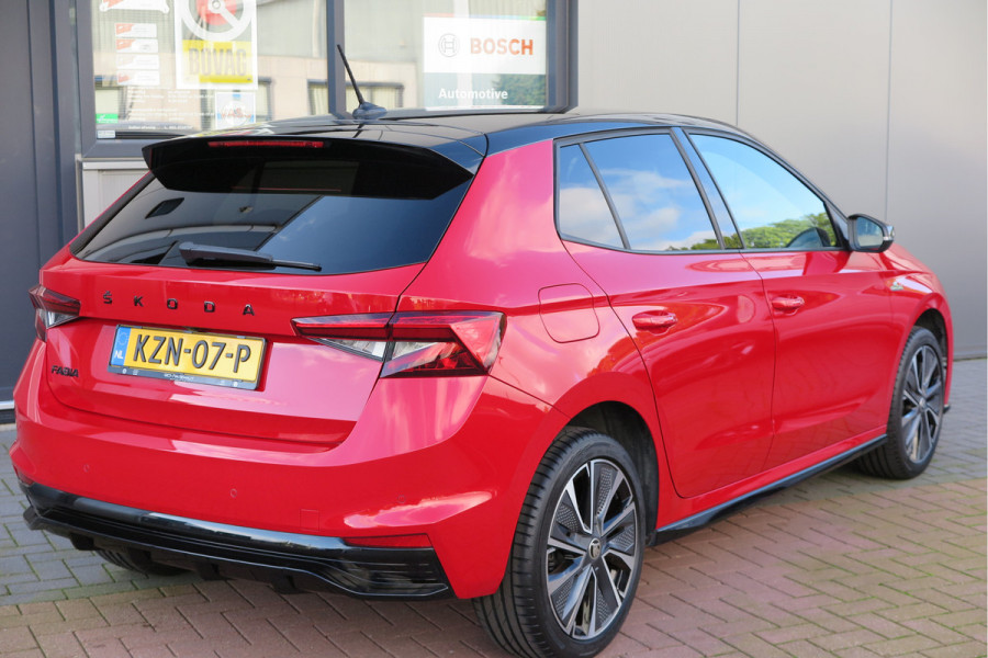 Škoda Fabia 1.0 TSI 70kw 95pk Monte Carlo , Led (Skoda crystal lighting)  , Bi-color, Virtual cockpit, Sportstoelen,Keyless entry/start, Navi via Smartlink, Cruisecontrol, PDC, Camera , LMV. etc.