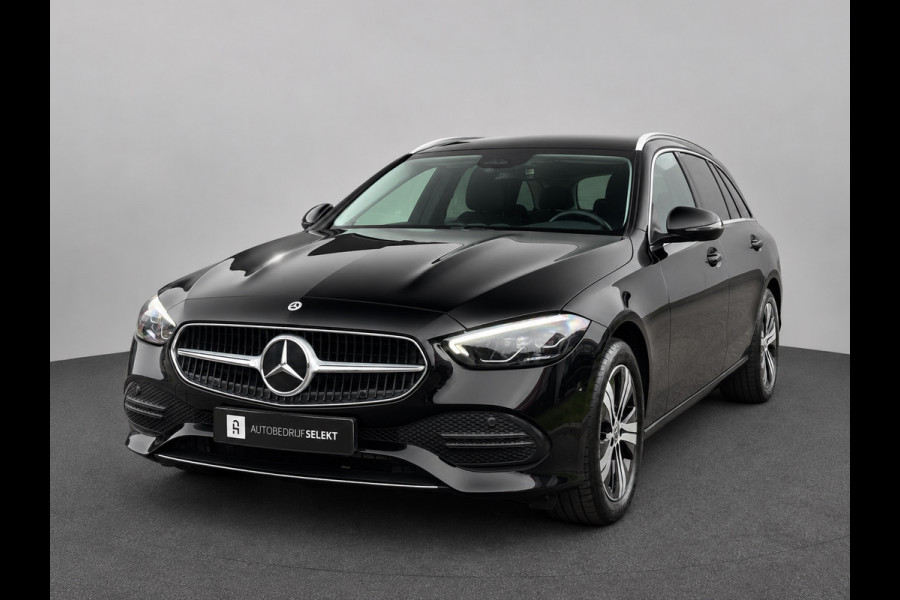 Mercedes-Benz C-Klasse Estate 300 e | Sfeerverlichting | Camera | Carplay | Dodehoek | Elektrische achterklep | Dealer onderhouden