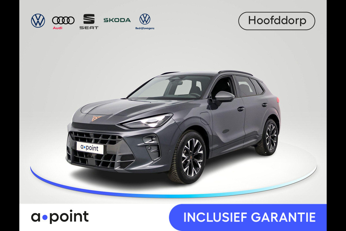 CUPRA Terramar 1.5 TSI e-Hybrid Business 204 pk Automaat (DSG) | Navigatie | Parkeersensoren (Park assist) | Rondomzicht camera | Adaptieve cruise control | Stoelverwarming | Head-up display | Elektr. verstelbare stoelen |