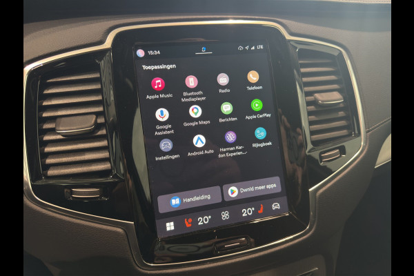 Volvo XC90 T8 Plug-in Hybrid Plus Bright Trekhaak Parkeercamera Stoelverwarming 455pk