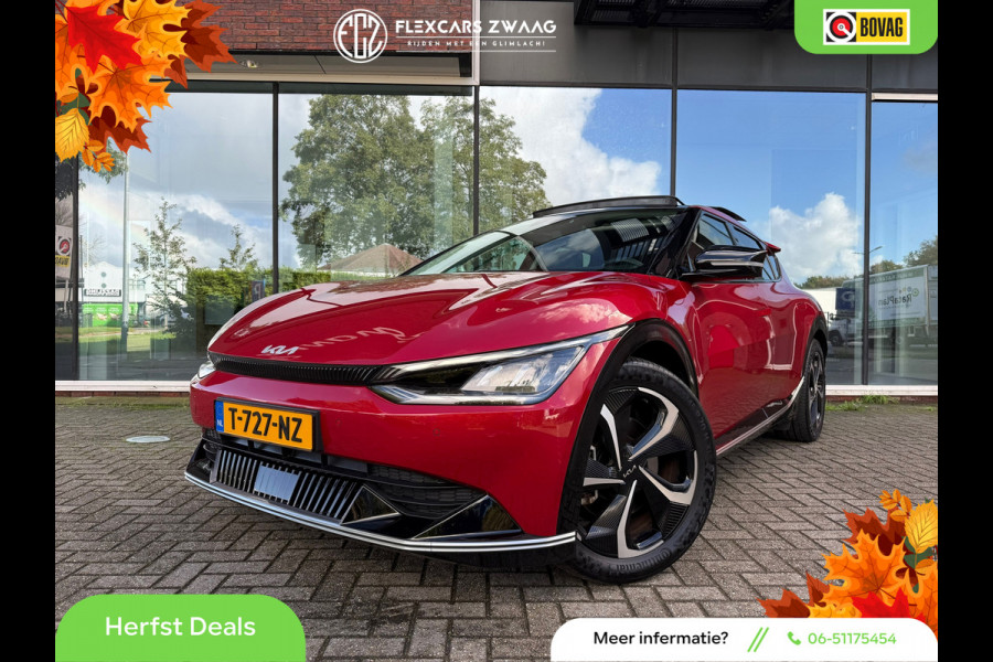 Kia Ev6 Plus Advanced 77.4 kWh - Automaat - Navi - Panodak - Leder - Org.NL