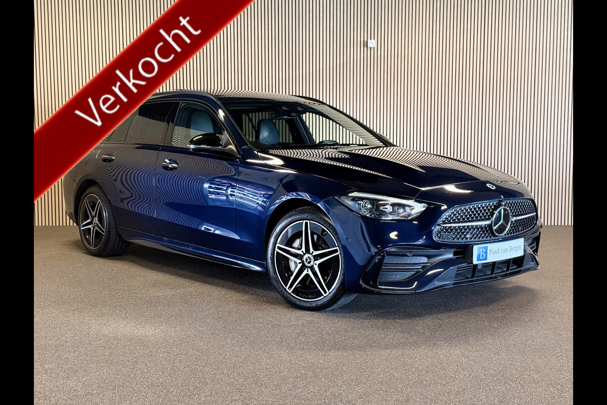 Mercedes-Benz C-Klasse Estate 300e AMG STYLING-SOH 97%-PANORAMA-HEAD UP-360 CAMERA-NIGHT-COMPLEET