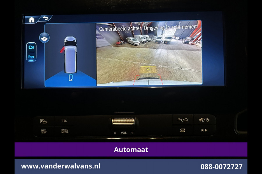 Mercedes-Benz Sprinter 317 CDI 170pk 9G-Tronic Automaat L2H2 Euro6 Airco | Camera | Navigatie | LED | Cruisecontrol | Stoelverwarming Chauffeursstoel, Parkeersensoren, Bijrijdersbank