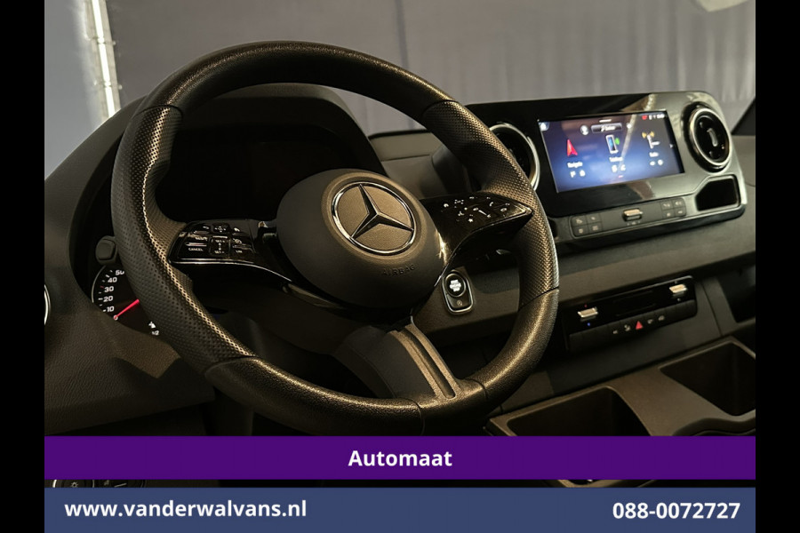 Mercedes-Benz Sprinter 317 CDI 170pk 9G-Tronic Automaat L2H2 Euro6 Airco | Camera | Navigatie | LED | Cruisecontrol | Stoelverwarming Chauffeursstoel, Parkeersensoren, Bijrijdersbank