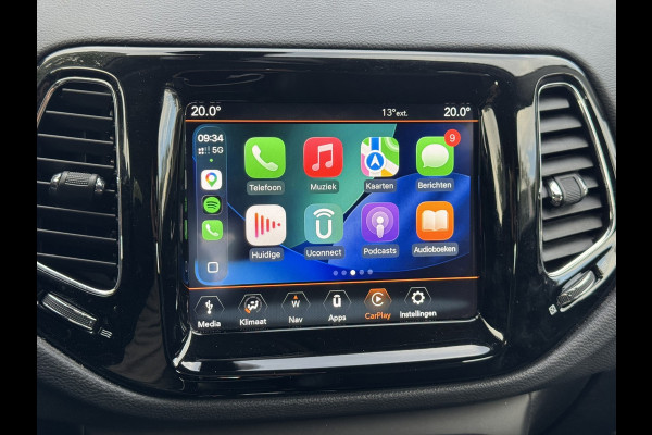 Jeep Compass 1.3T Night Eagle Liberty Edition | Navi, Camera, Carplay/Android, Cruise, 19'' LMV, Half Leder | Dealeronderhouden |
