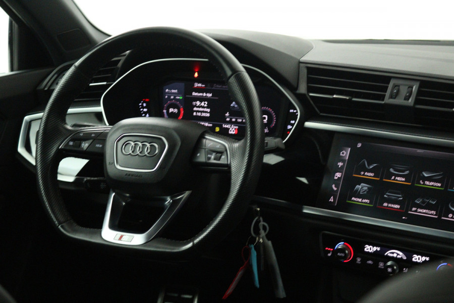 Audi Q3 35 TFSI S Line Pro Line S (TREKHAAK, STOELVERWARMING, CAMERA, CLIMA, CRUISE, LED, ELEKT. STOELEN)