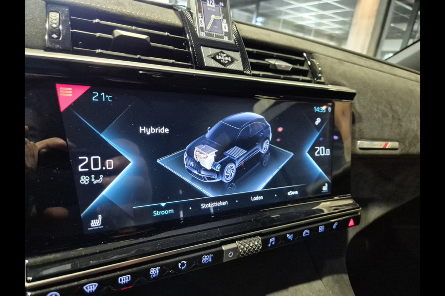 DS 7 Crossback E-Tense Performance Line+ Panorama | Deep Black Alcantara | 360 Camera | Nightvision | Stoelverwarming