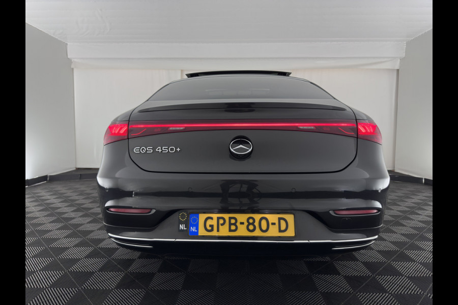 Mercedes-Benz EQS 450+ Luxury Line 108 kWh (3-Fase-22kW) (INCL-BTW) Aut. *PANO | HEAD-UP | LEATHER | FULL-LED | BURMESTER | MEMORY-PACK | ADAPTIVE-CRUISE | BLIND-SPOT | TOP-VIEW | HEATED-COMFORTSEATS | DIGI-COCKPIT | AMBIENT-LIGHT | 20''ALU*