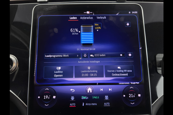 Mercedes-Benz EQS 450+ Luxury Line 108 kWh (3-Fase-22kW) (INCL-BTW) Aut. *PANO | HEAD-UP | LEATHER | FULL-LED | BURMESTER | MEMORY-PACK | ADAPTIVE-CRUISE | BLIND-SPOT | TOP-VIEW | HEATED-COMFORTSEATS | DIGI-COCKPIT | AMBIENT-LIGHT | 20''ALU*