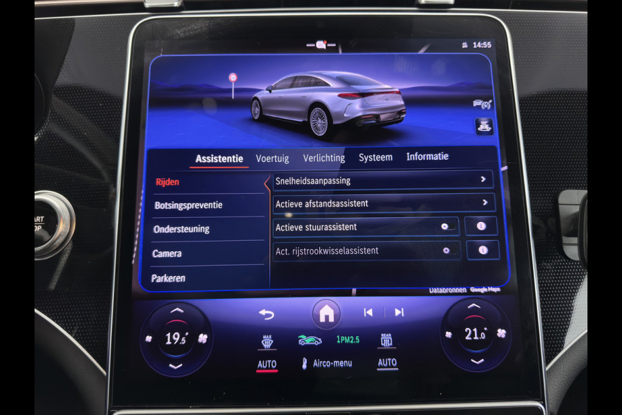 Mercedes-Benz EQS 450+ Luxury Line 108 kWh (3-Fase-22kW) (INCL-BTW) Aut. *PANO | HEAD-UP | LEATHER | FULL-LED | BURMESTER | MEMORY-PACK | ADAPTIVE-CRUISE | BLIND-SPOT | TOP-VIEW | HEATED-COMFORTSEATS | DIGI-COCKPIT | AMBIENT-LIGHT | 20''ALU*