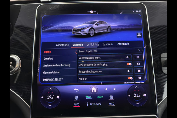 Mercedes-Benz EQS 450+ Luxury Line 108 kWh (3-Fase-22kW) (INCL-BTW) Aut. *PANO | HEAD-UP | LEATHER | FULL-LED | BURMESTER | MEMORY-PACK | ADAPTIVE-CRUISE | BLIND-SPOT | TOP-VIEW | HEATED-COMFORTSEATS | DIGI-COCKPIT | AMBIENT-LIGHT | 20''ALU*