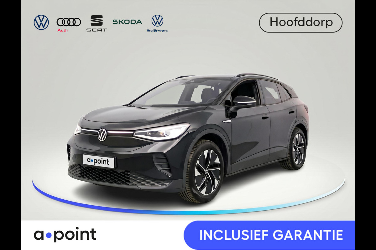 Volkswagen ID.4 Pro 77 kWh 204 pk | Warmtepomp | Navigatie | Panoramadak | Trekhaak (wegklapbaar) | Parkeersensoren (Park assist) | Rondomzicht camera | Verwarmde voorruit | Head up display | Stoelverwarming