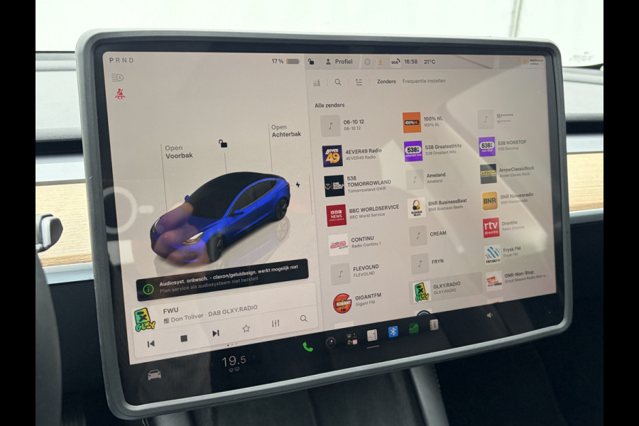 Tesla Model 3 Standard RWD Plus 60 kWh Autopilot Leer Camera Elek.Klep Orig.NL Incl.BTW