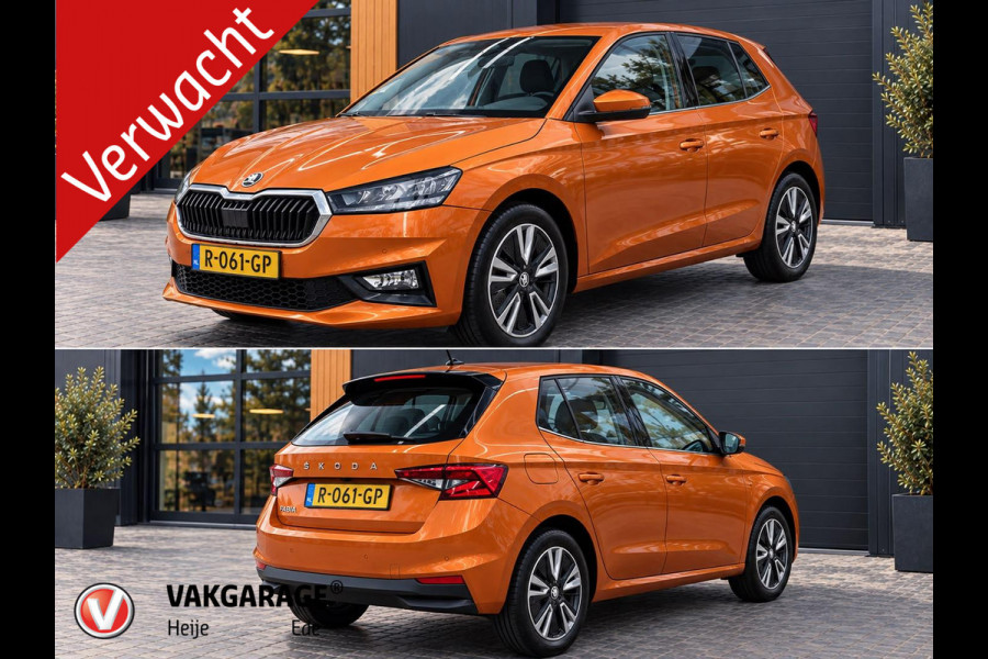 Škoda Fabia 1.0 TSI Business Edition | DSG Automaat | Cruise control adaptief | Phoenix orange | Digitaal instrumentenpaneel | NL-Auto |