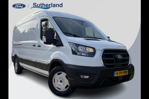 Ford E-Transit 350 L3H2 Trend 68 kWh | 162| 184pk Ford DEMO in Heerenveen |Laadruimte beschermingspakket | Safety Comfort Pack 1 | Trekhaakvoorbereiding | Acceleratie controle | Centrale dubbele vergrendeling | Keyless Entry en Start | Reservewiel | All Weather tires | Navigation Pack | 100 km/h begrenzer | Pro Power Onboard | LED laadruimteverlichting | Vehicle Integration System