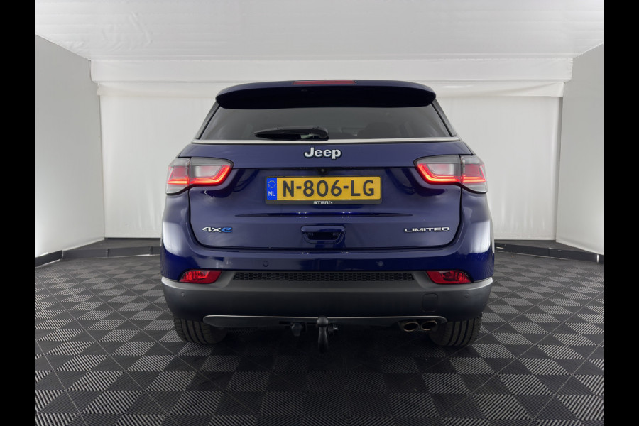 Jeep Compass 4xe 190 Plug-in Hybrid Electric Limited Lease Ed. (INCL-BTW) *LEATHER-FABRIC | FULL-LED | ADAPTIVE-CRUISE | CAMERA | CARPLAY | BLIND-SPOT | KEYLESS | DAB+ | DIGI-COCKPIT | PRIVACY-GLASS | COMFORT-SEATS | 19''ALU | TOWBAR*