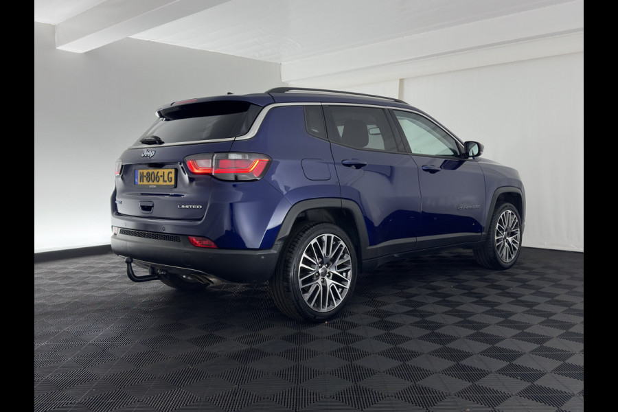 Jeep Compass 4xe 190 Plug-in Hybrid Electric Limited Lease Ed. (INCL-BTW) *LEATHER-FABRIC | FULL-LED | ADAPTIVE-CRUISE | CAMERA | CARPLAY | BLIND-SPOT | KEYLESS | DAB+ | DIGI-COCKPIT | PRIVACY-GLASS | COMFORT-SEATS | 19''ALU | TOWBAR*