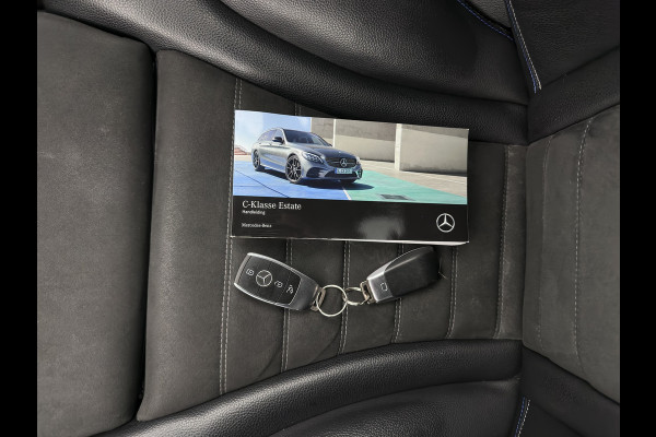 Mercedes-Benz C-Klasse Estate 300 e Business Solution AMG Limited (Plug-in) (INCL-BTW) Aut. *LEATHER-ALCANTARA | MULTIBEAM-LED | NAVI-FULLMAP | TOPVIEW | DAB | CARPLAY | DIGI-COCKPIT | SPORTSEATS | TOWBAR | 18"ALU*