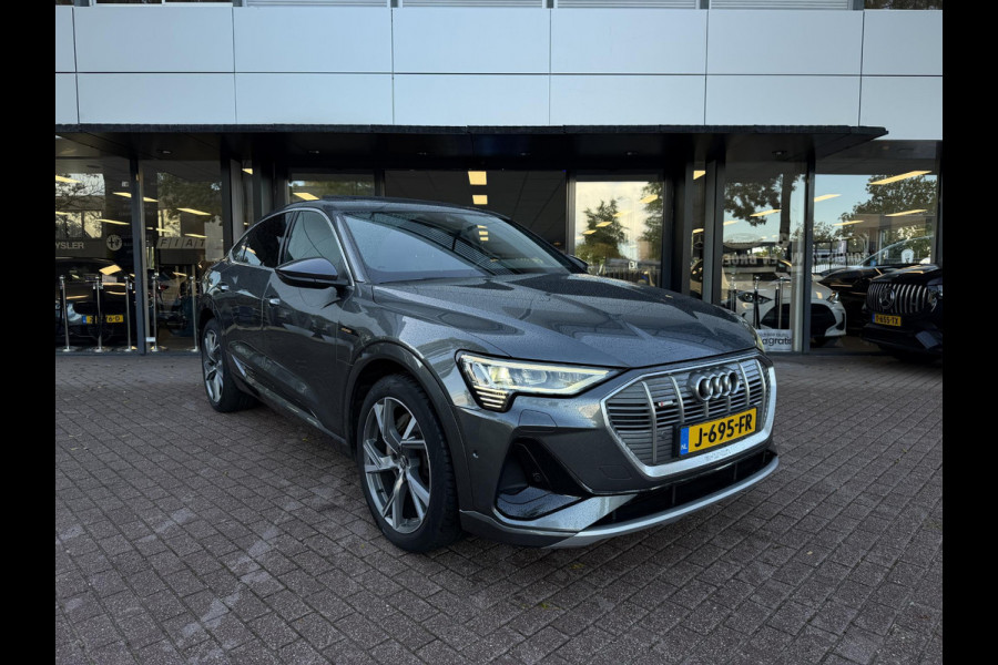 Audi e-tron Sportback 50 quattro S edition 71 kWh S-line Pano Trekhaak Matrx LED DAB Camera LM "21 SOH 87