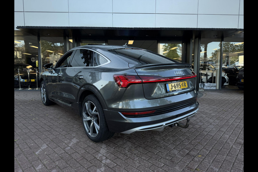Audi e-tron Sportback 50 quattro S edition 71 kWh S-line Pano Trekhaak Matrx LED DAB Camera LM "21 SOH 87