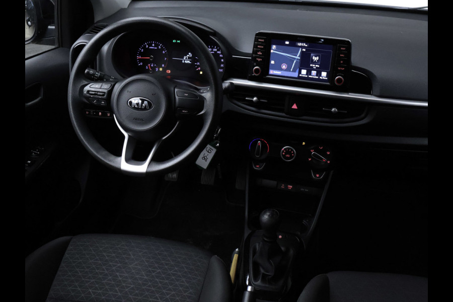 Kia Picanto 1.0 CVVT ComfortPlusLine Navigator Sport (APPLE CARPLAY,NAVI,CAMERA,CLIMATE,ELEKTRISCH PAKKET,SPORTSTOELEN,LM VELGEN)
