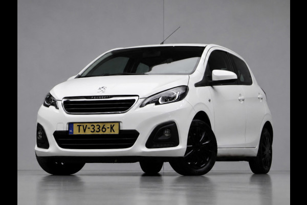 Peugeot 108 1.0 e-VTi Sport (AIRCO,BLUETOOTH,SPORTSTOELEN,BLACK AND WHITE EDITION,LAGE KILOMETERSTAND,SPORTSTOELEN,NETTE STAAT)
